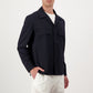 Navy Blue Virgin Wool Jacket