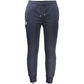 Blue Cotton Men's Sweatpants