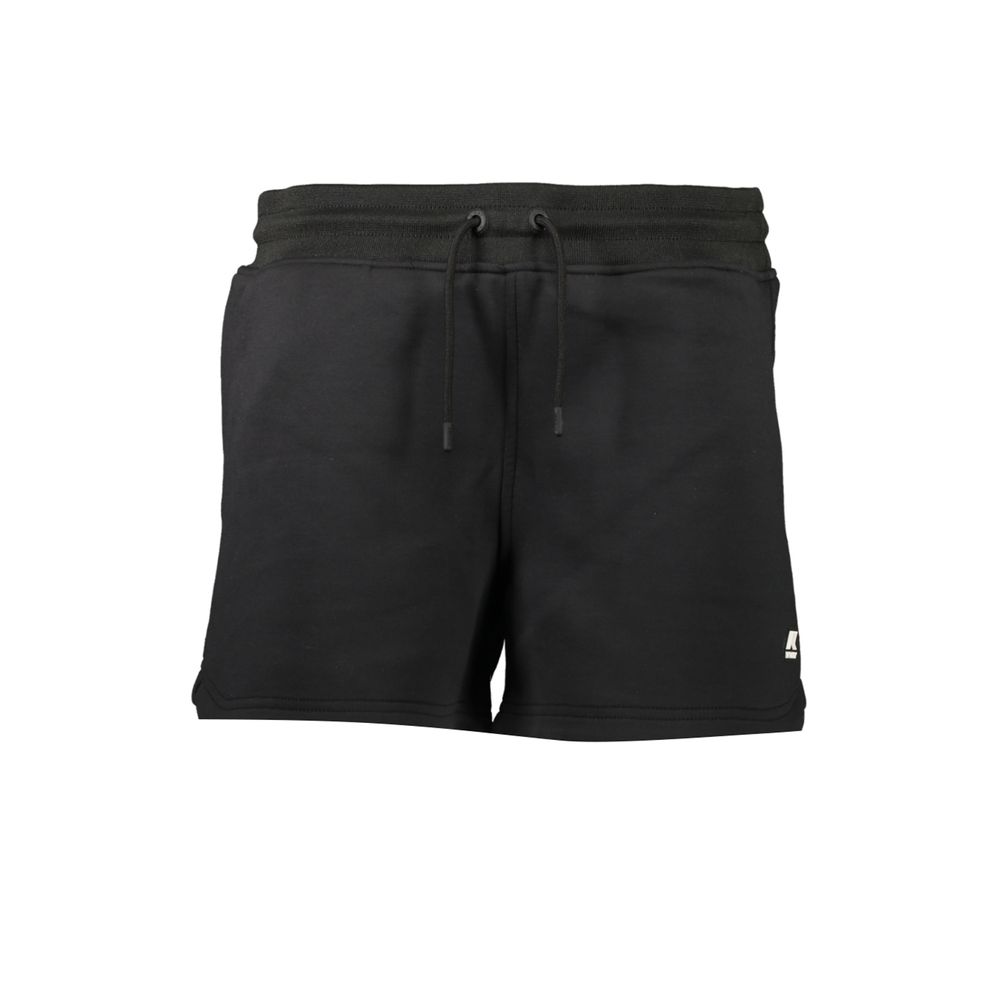 Black Polyester Women's Sport Short