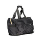 Black Polyester Men Travel Bag