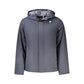 Blue Polyester Men's Jacket