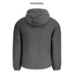 Black Nylon Men's Reversible Jacket