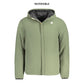 Black Nylon Men's Reversible Jacket