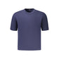 Blue Cotton Men's T-Shirt