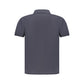 Blue Cotton Men's Polo