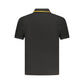 Black Cotton Male Polo Shirt