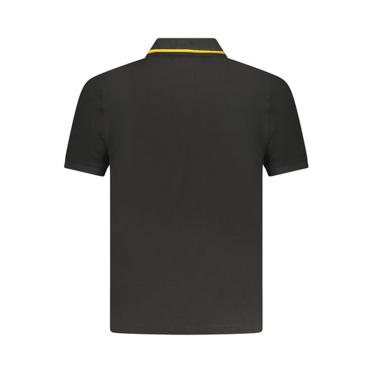 Black Cotton Male Polo Shirt
