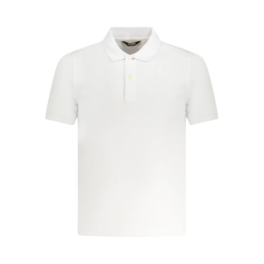 White Cotton Men's Polo Shirt