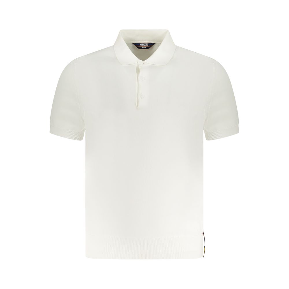 White Cotton Men's T-Shirt