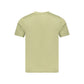 Green Cotton Men T-Shirt