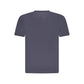 Blue Cotton Men T-Shirt
