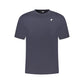 Blue Cotton Men T-Shirt