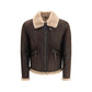 Brown Lamb Leather Full-Length Jacket