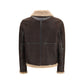 Brown Lamb Leather Full-Length Jacket