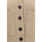Beige Wool Oves Aries Cardigan