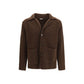 Brown Wool Oves Aries Full-Length Jacket