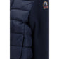 Blue Polyamide Full-Length Jacket