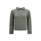 Bicolor Cashmere Sweatshirt