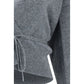 Gray Cashmere Cardigan