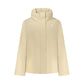 Beige Nylon Women Jacket