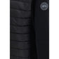 Black Recycled Polyamide Full-Length Jacket