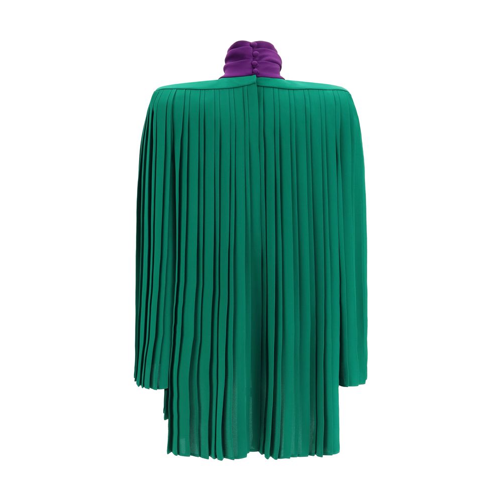 Bicolor Silk Shirt