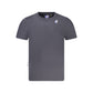 Blue Cotton Men T-Shirt