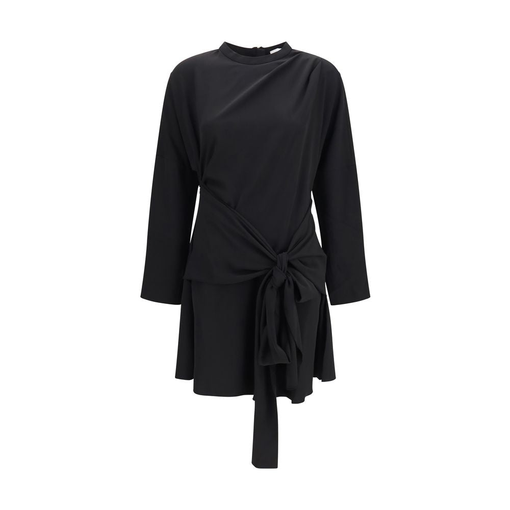 Black Recycled Polyester Cocktail Dress