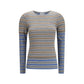 Gray Cotton Long Sleeve T-Shirt