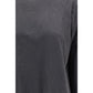 Gray Cotton Long Sleeve T-Shirt