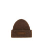 Brown Alpaca Vicugna Pacos Beanie