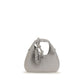 Gray Polyester Shoulder Bag