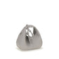 Gray Polyester Shoulder Bag