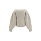 Beige Wool Oves Aries Cardigan