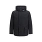 Black Cotton Shell Jacket