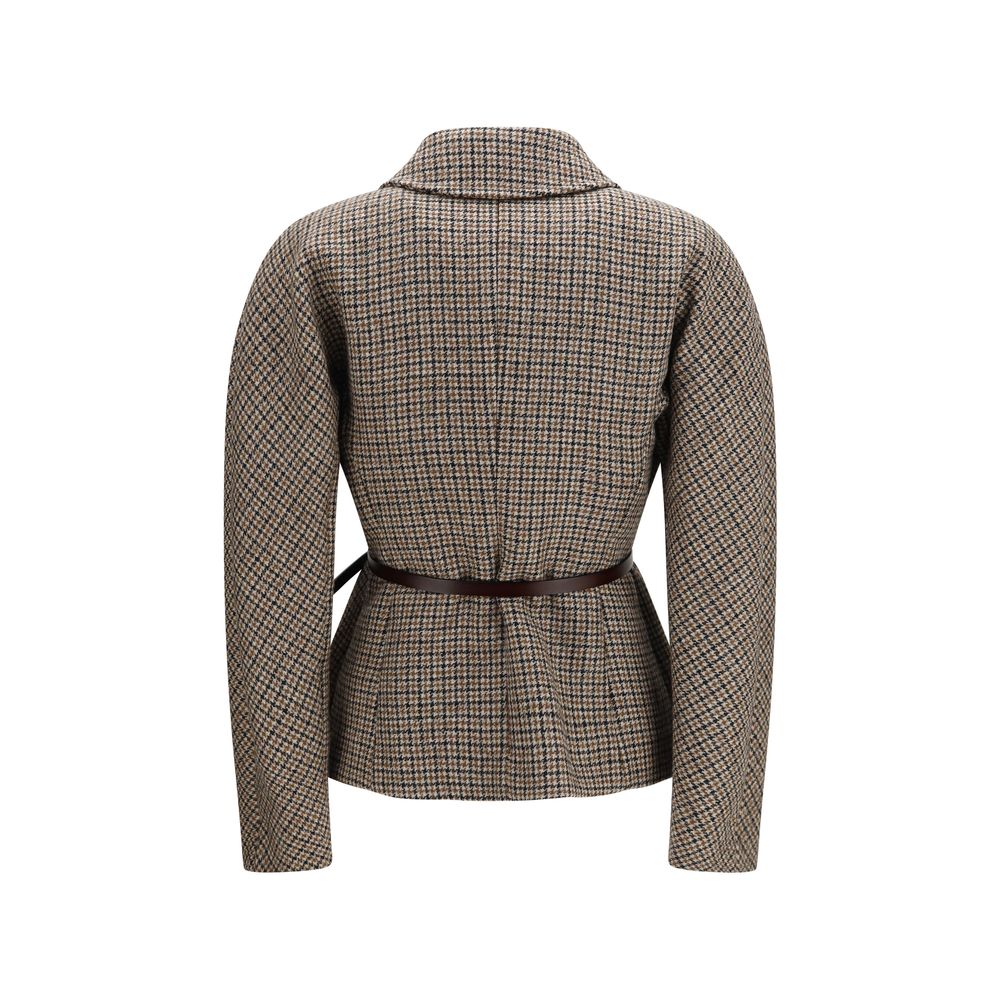Beige Wool Oves Aries Blazer