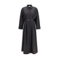 Gray Wool Oves Aries Casual Dress