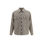 Brown Wool Oves Aries Full-Length Jacket