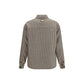 Brown Wool Oves Aries Full-Length Jacket