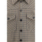 Brown Wool Oves Aries Full-Length Jacket