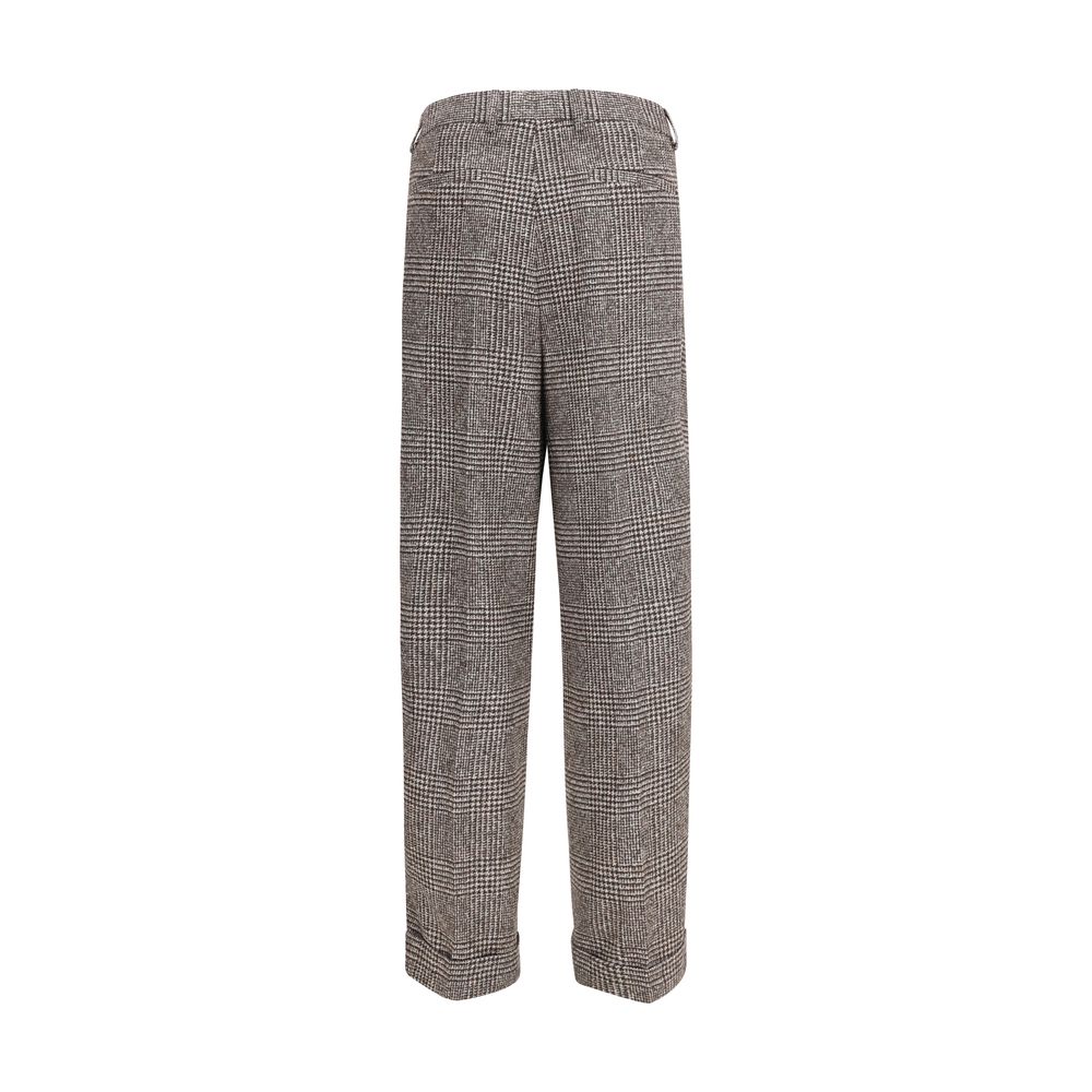 Brown Alpaca Vicugna Pacos Pants