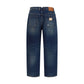 Blue Cotton Relaxed Fit Jeans