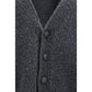 Gray Wool Oves Aries Cardigan