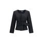 Black Wool Oves Aries Full-Length Jacket