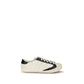 White Calf Leather Bos Taurus Low Top Sneakers