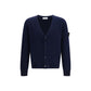 Blue Alpaca Vicugna Pacos Cardigan