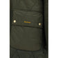 Bicolor Polyester Full-Length Jacket