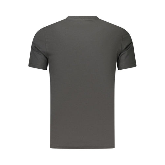 Black Cotton Men's T-Shirt