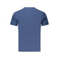 Blue Cotton Men's T-Shirt