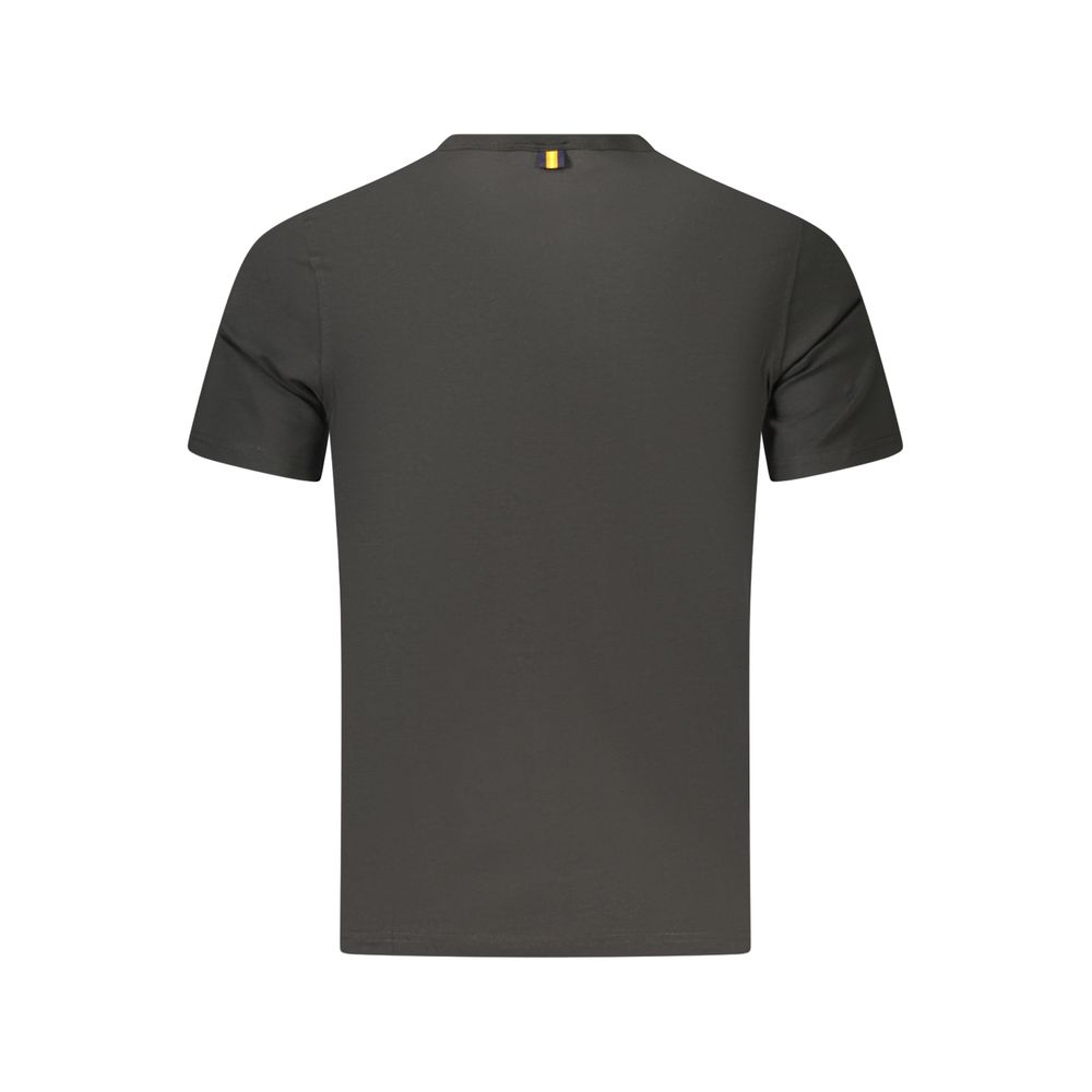 Black Cotton Men's T-Shirt